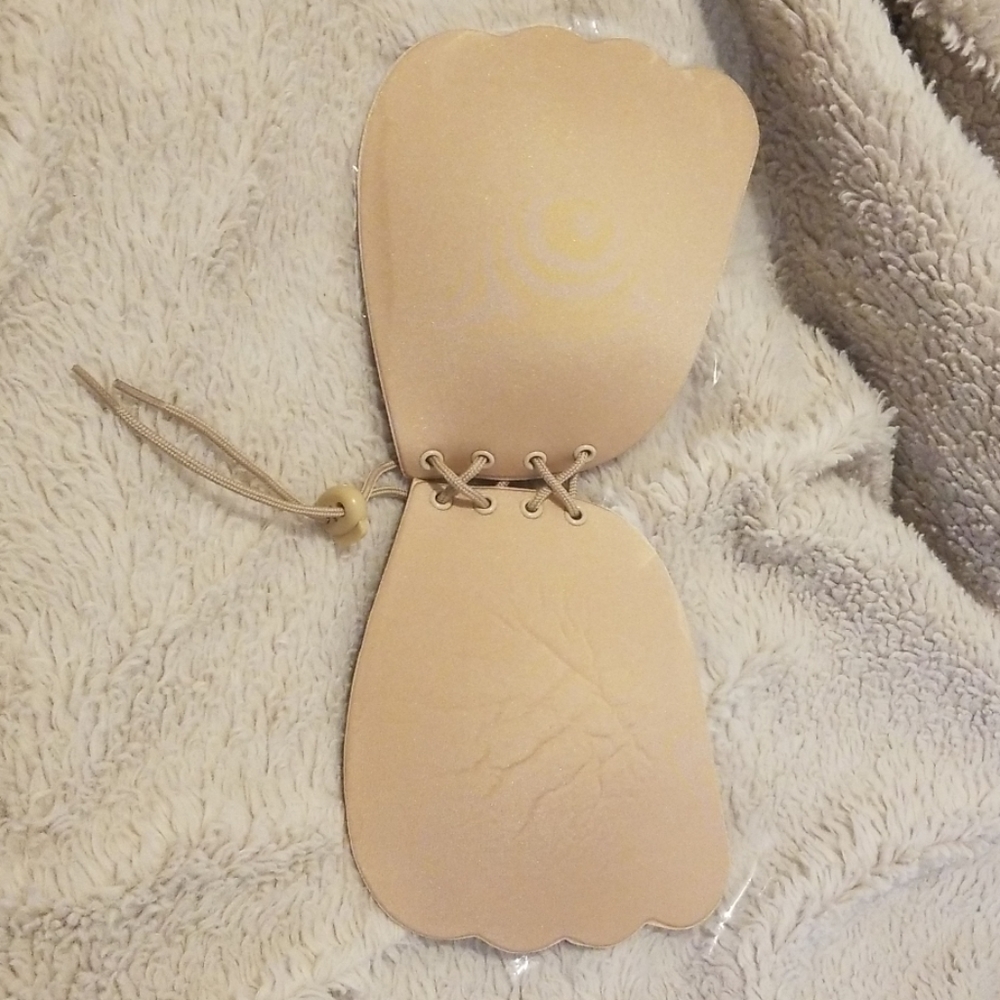 Backless push-up bra